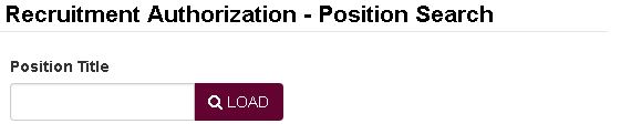 position search form