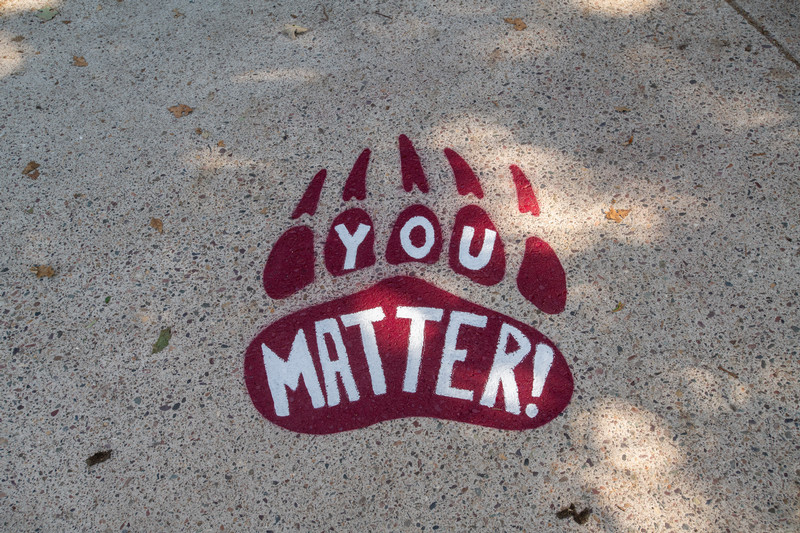 Pawsitive Print that says You Matter