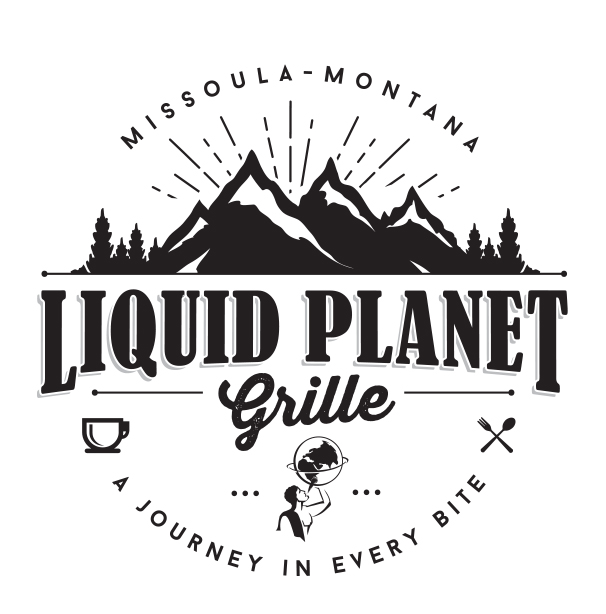 Liquid Planet Grille Logo