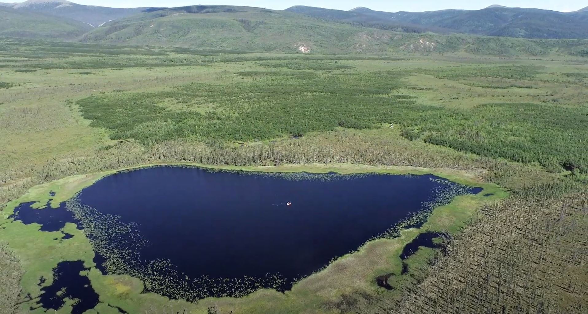 Fly By Lake in central Alaska