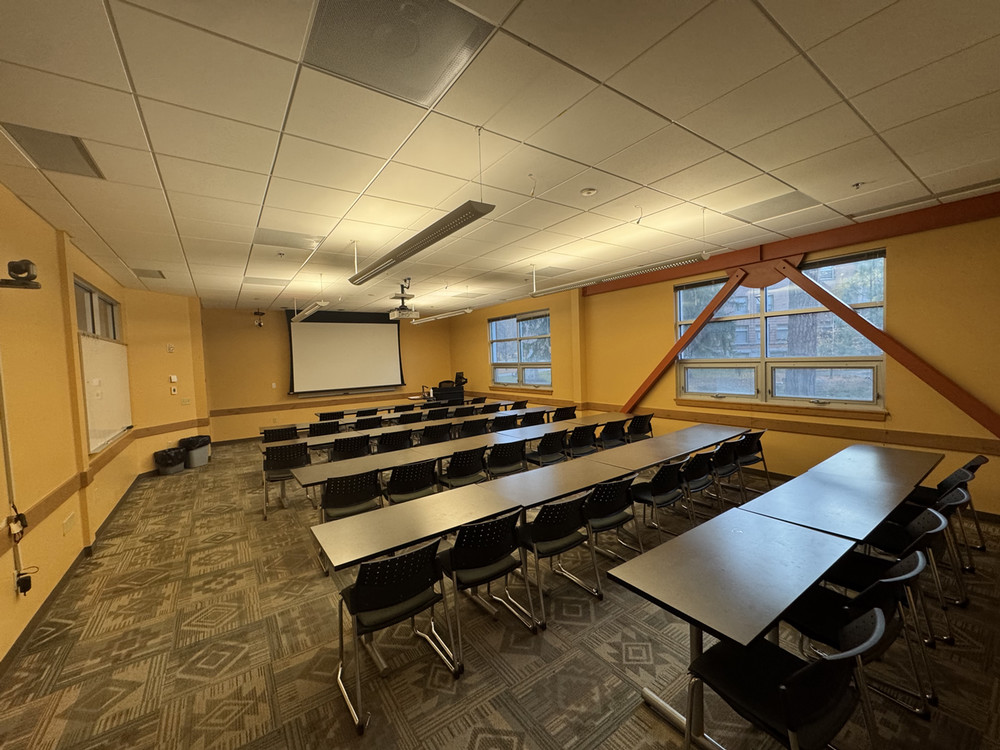 View of Room 103 from South classroom door