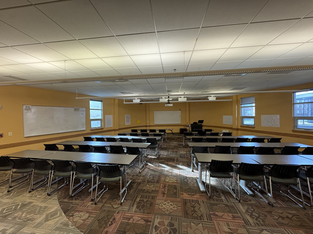 View of room 105 from the door way