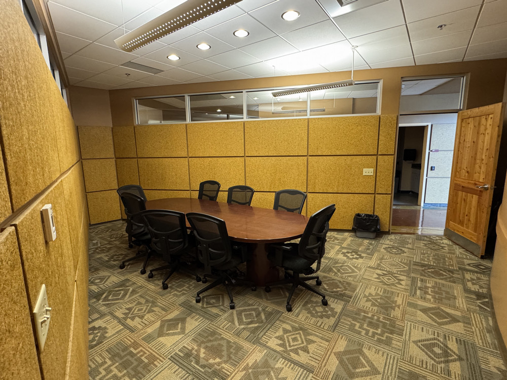 View of conference room 109 from East door