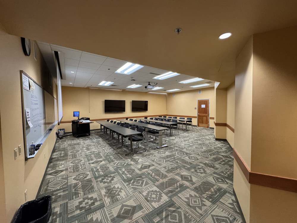View of room 009 from classroom door way