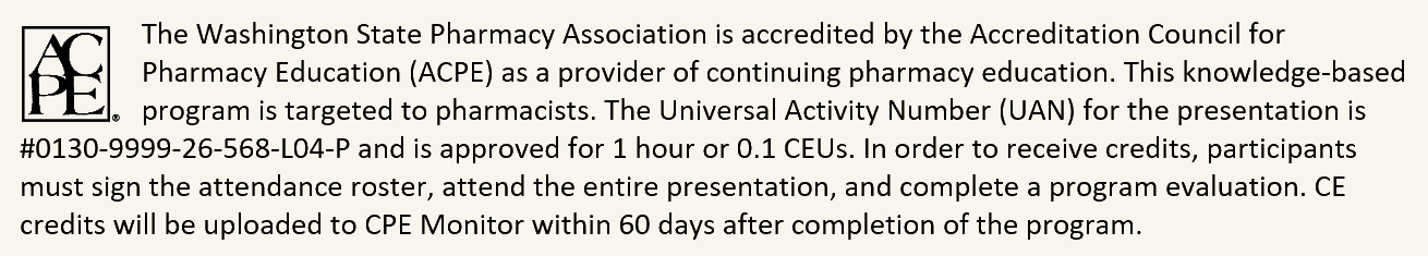 ACPE statement