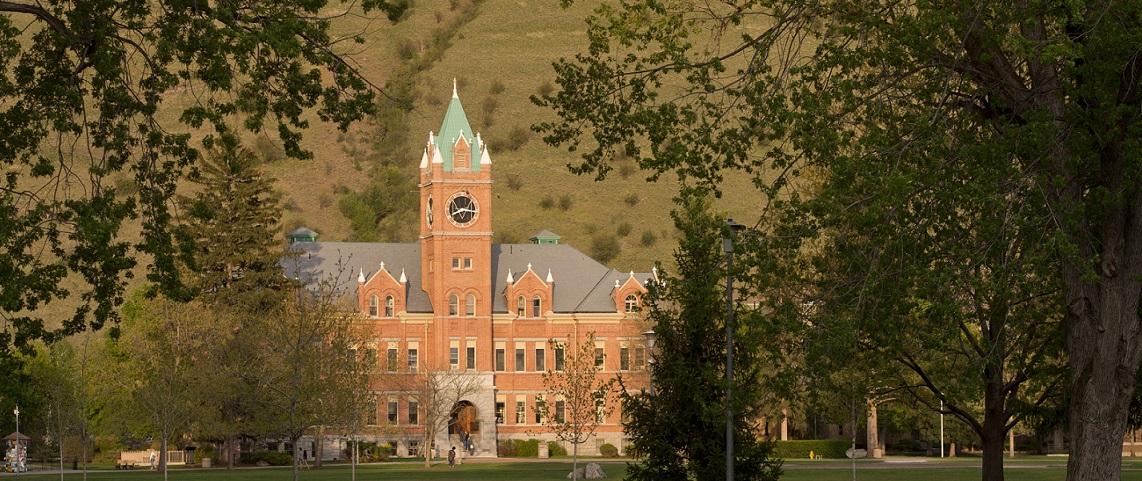 Image of the University of Montana's main hall