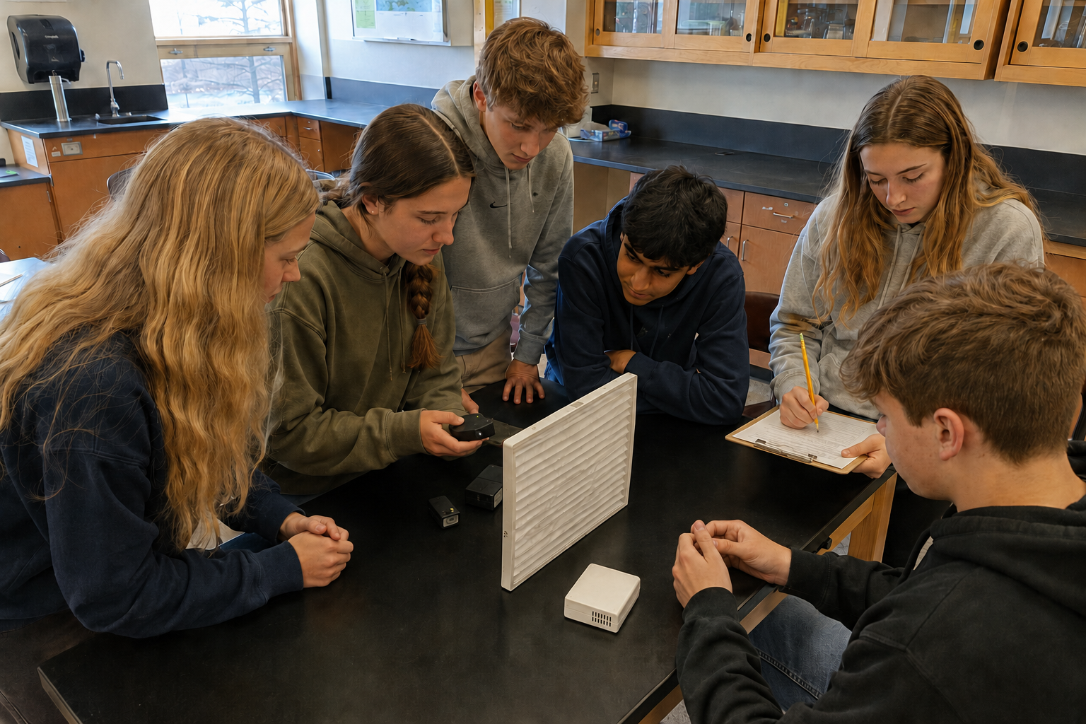 students and monitors