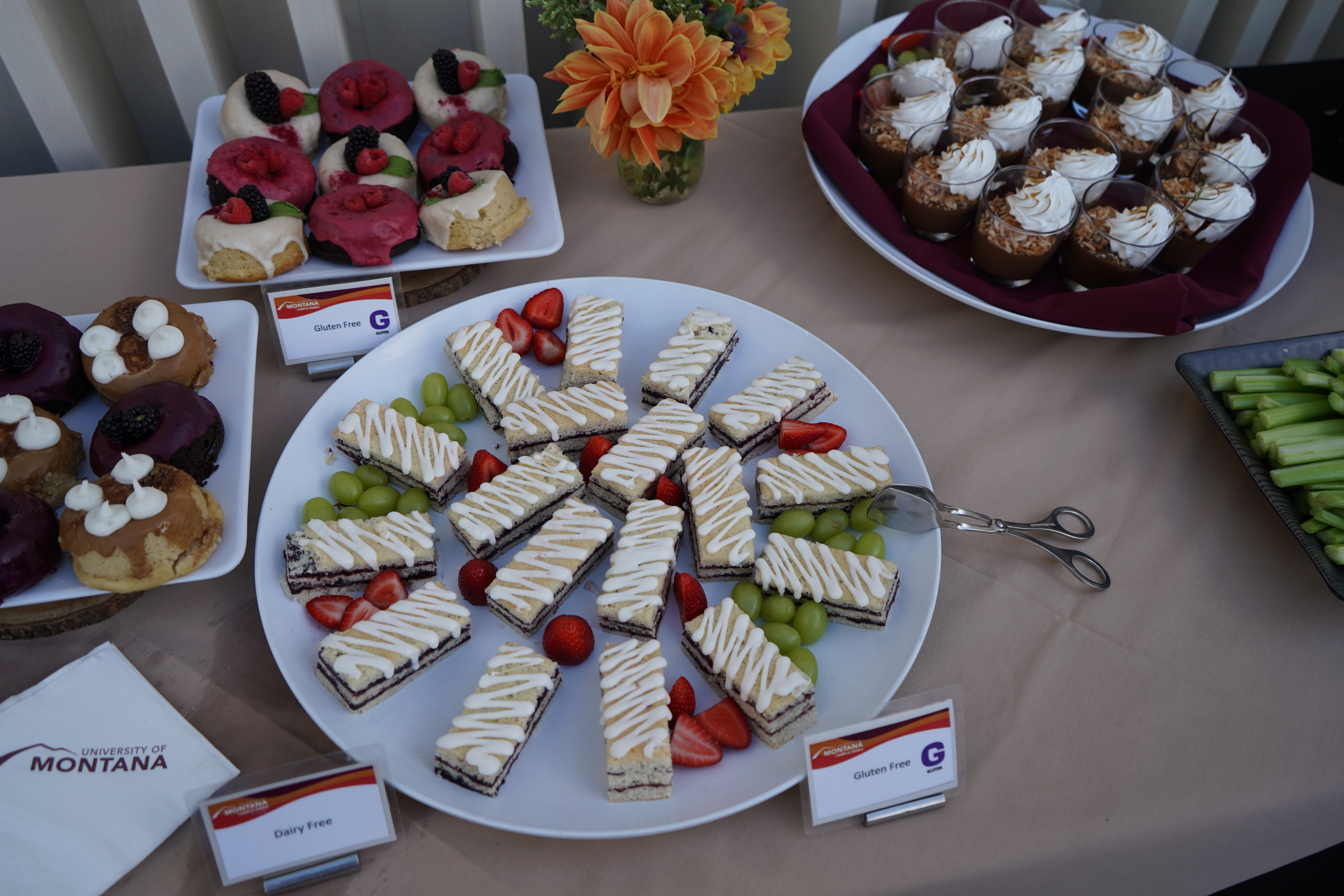 Our amazing dessert table!