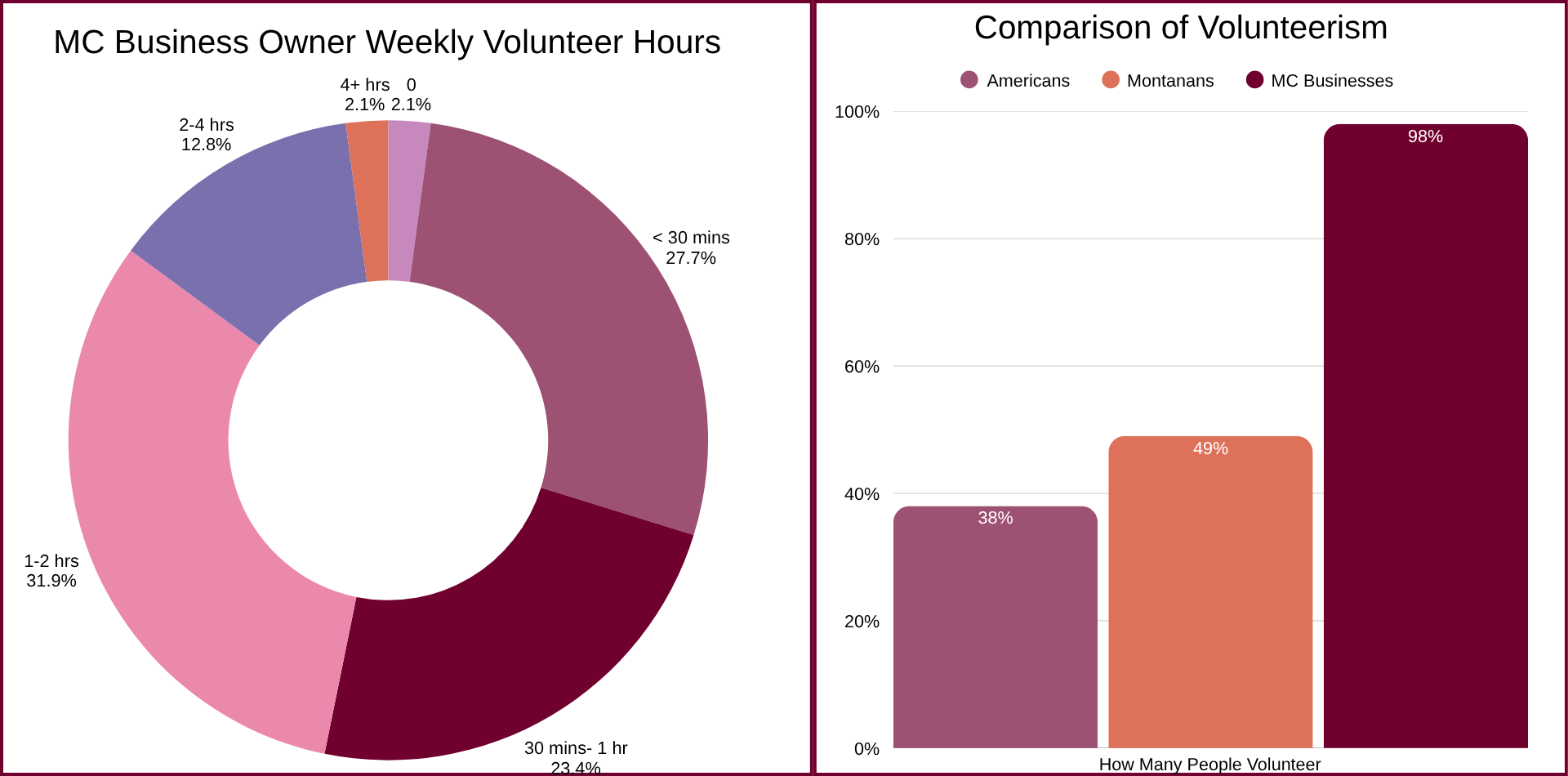 Business Owners Volunteer Graphic