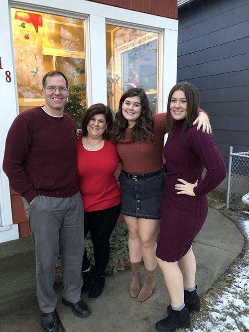 Clint Arneson and his Family