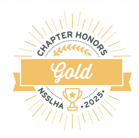 2025 NSSLHA Gold Chapter Honors award