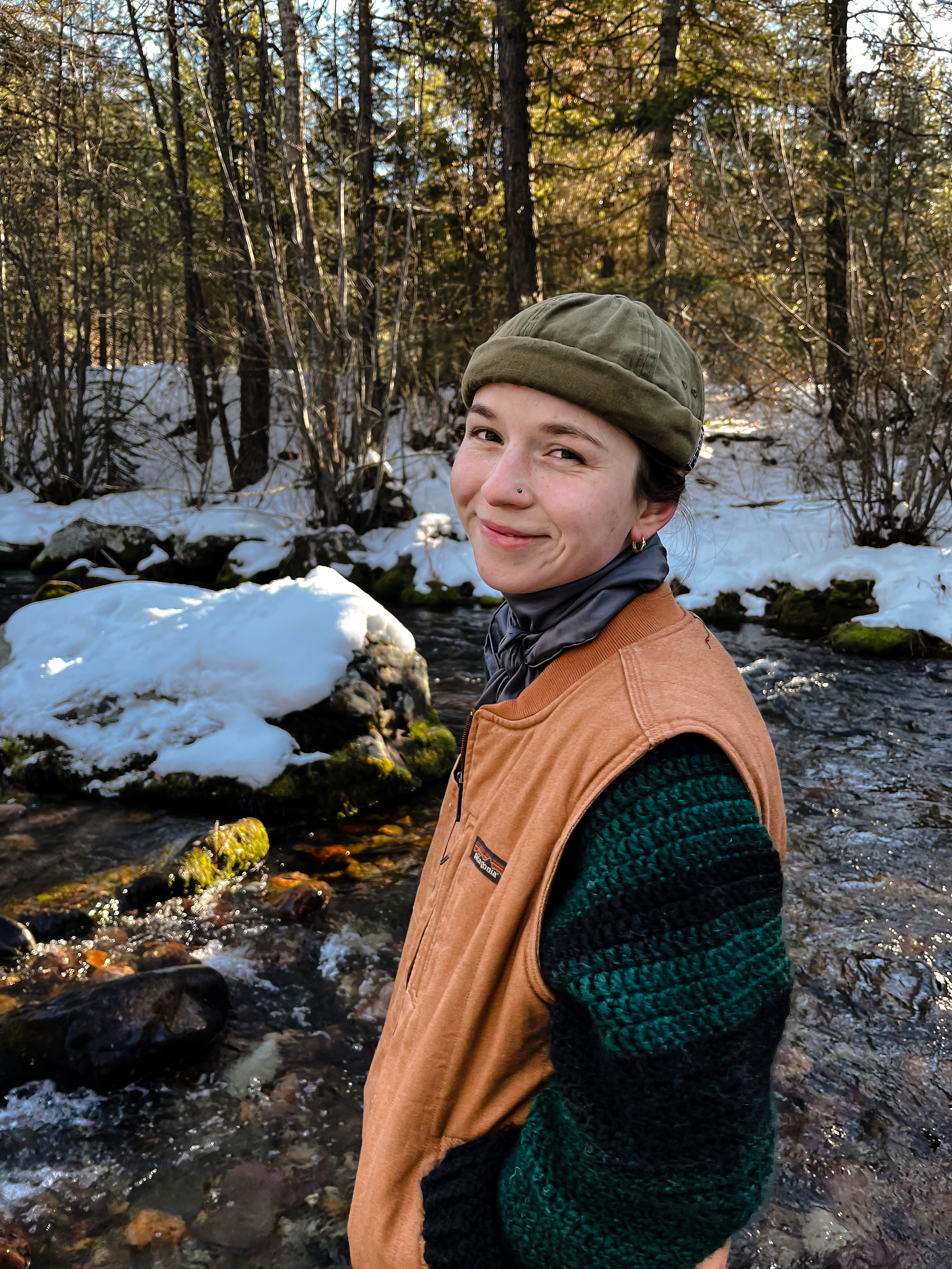 headshot of zoey ballard outside in rattlesnake recreation area