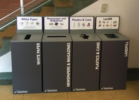 all in the hall bins in eck hall