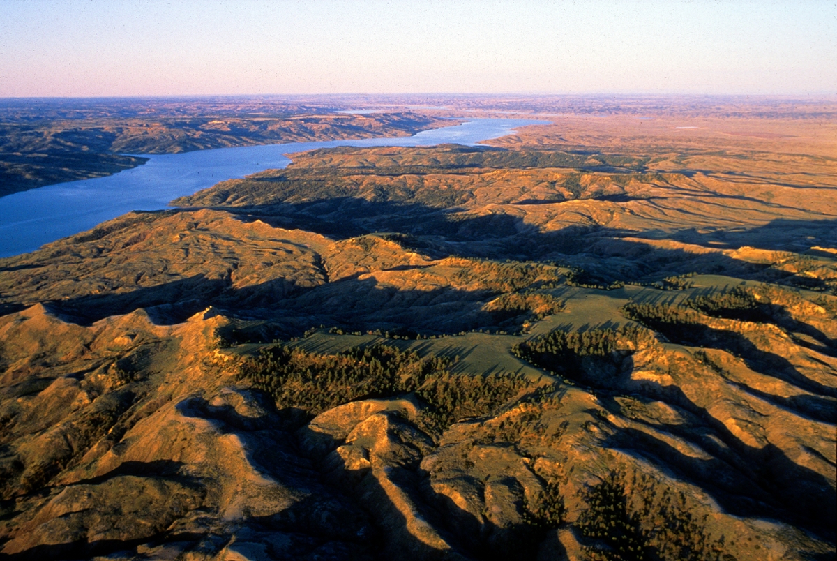 Spring sun reveals the Charles M. Russell National Wildlife Refuge. (Photo by Rick Graetz)