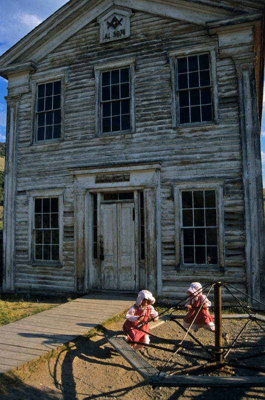 Girls in Bannack 