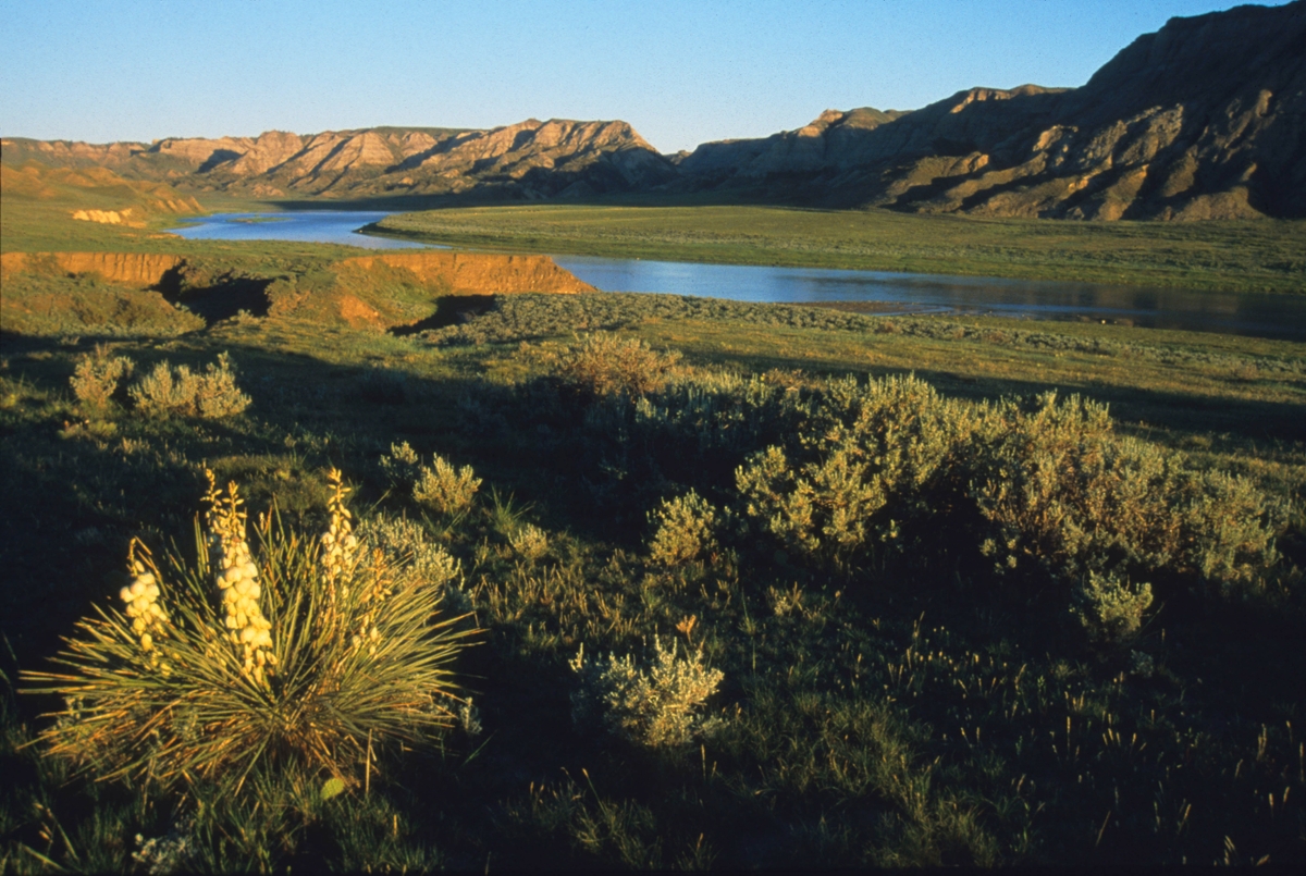 The Dauphin Rapids on the Missouri River (Photo by Rick and Susie Graetz)
