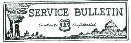 Forest Service bulletin logo 