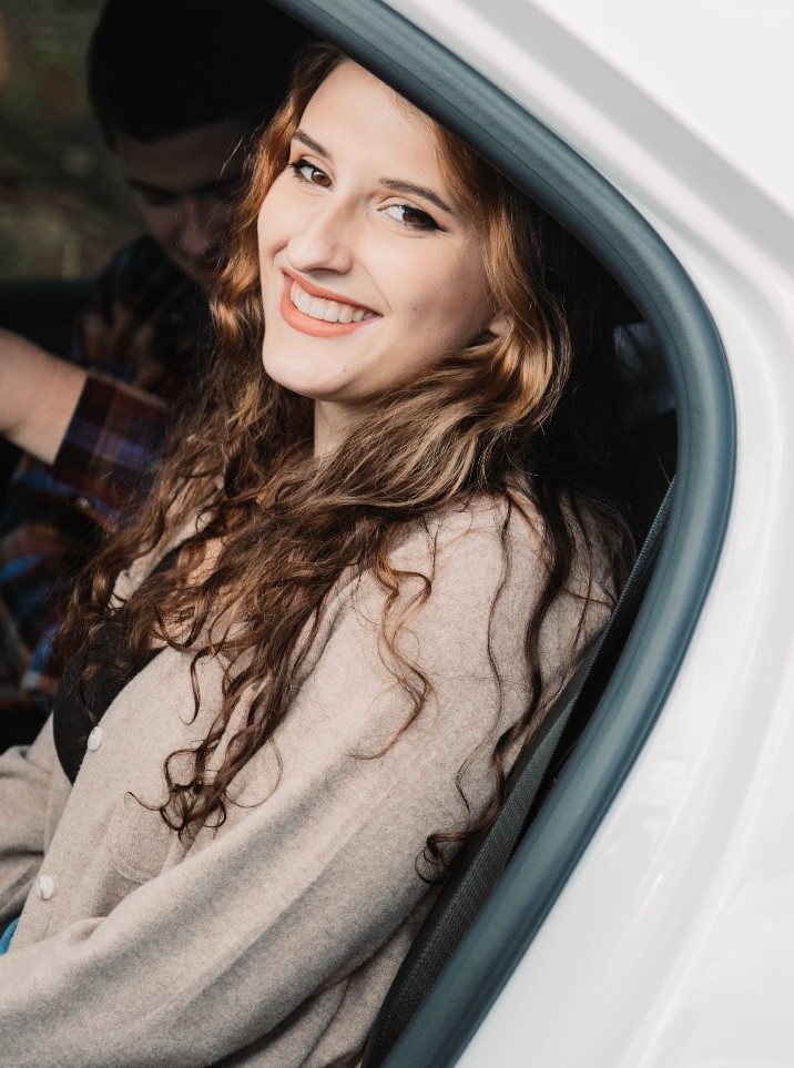 Sarah Hauser smiles at camera