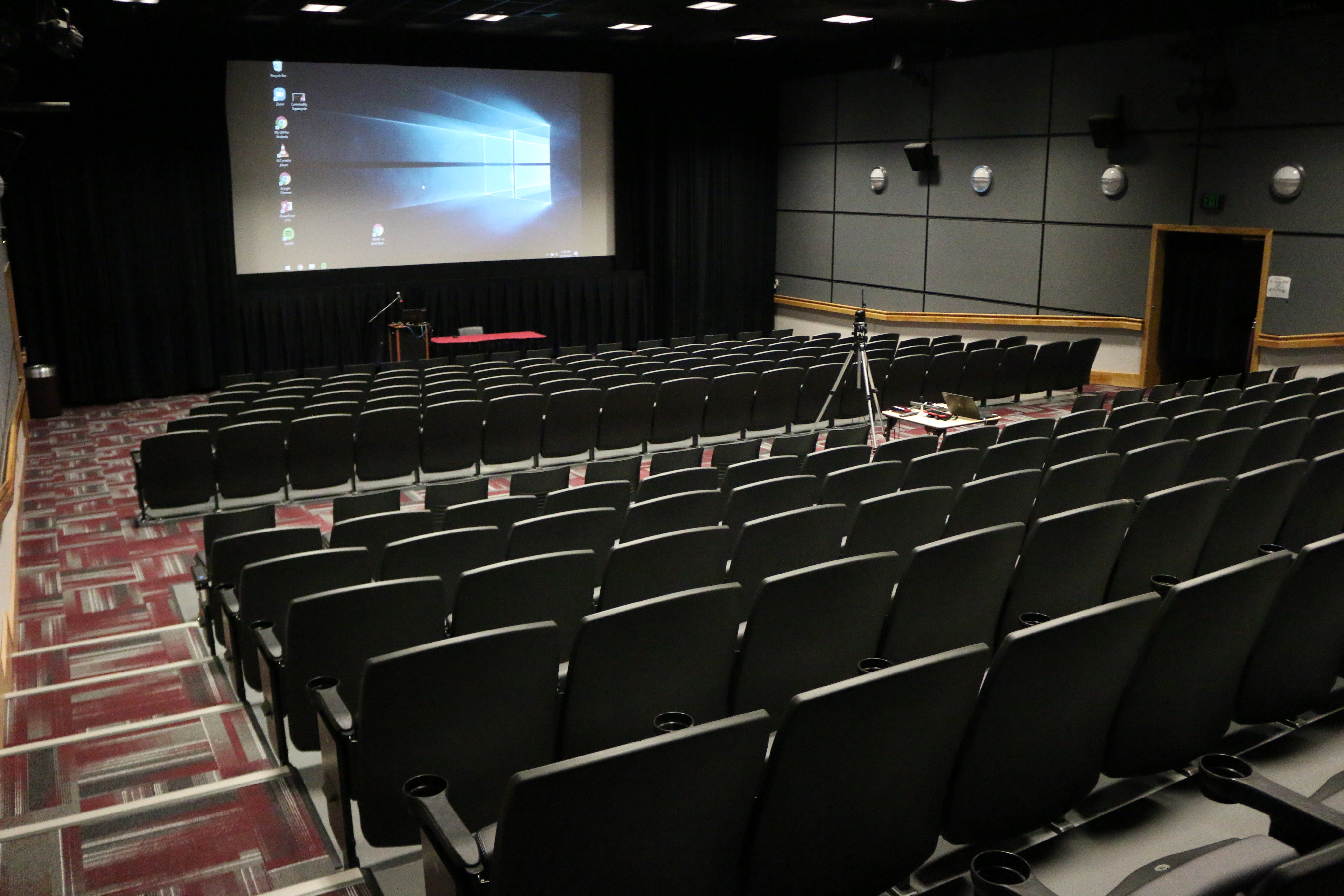 View of the 3rd floor theater 