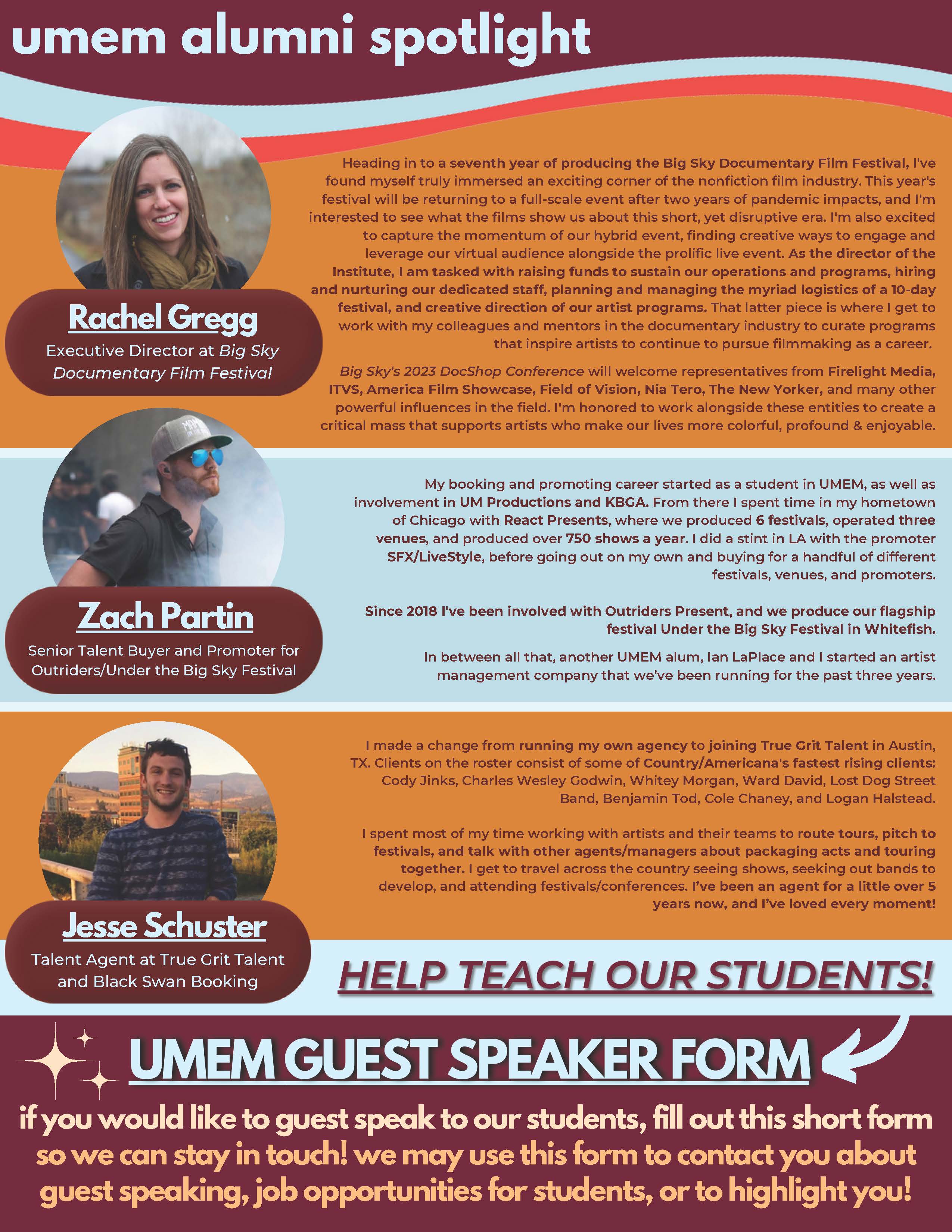 umem december 2022 newsletter page 5 - Alumni Spotlight