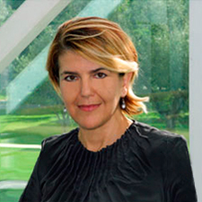 A portait of Cristina Favretto