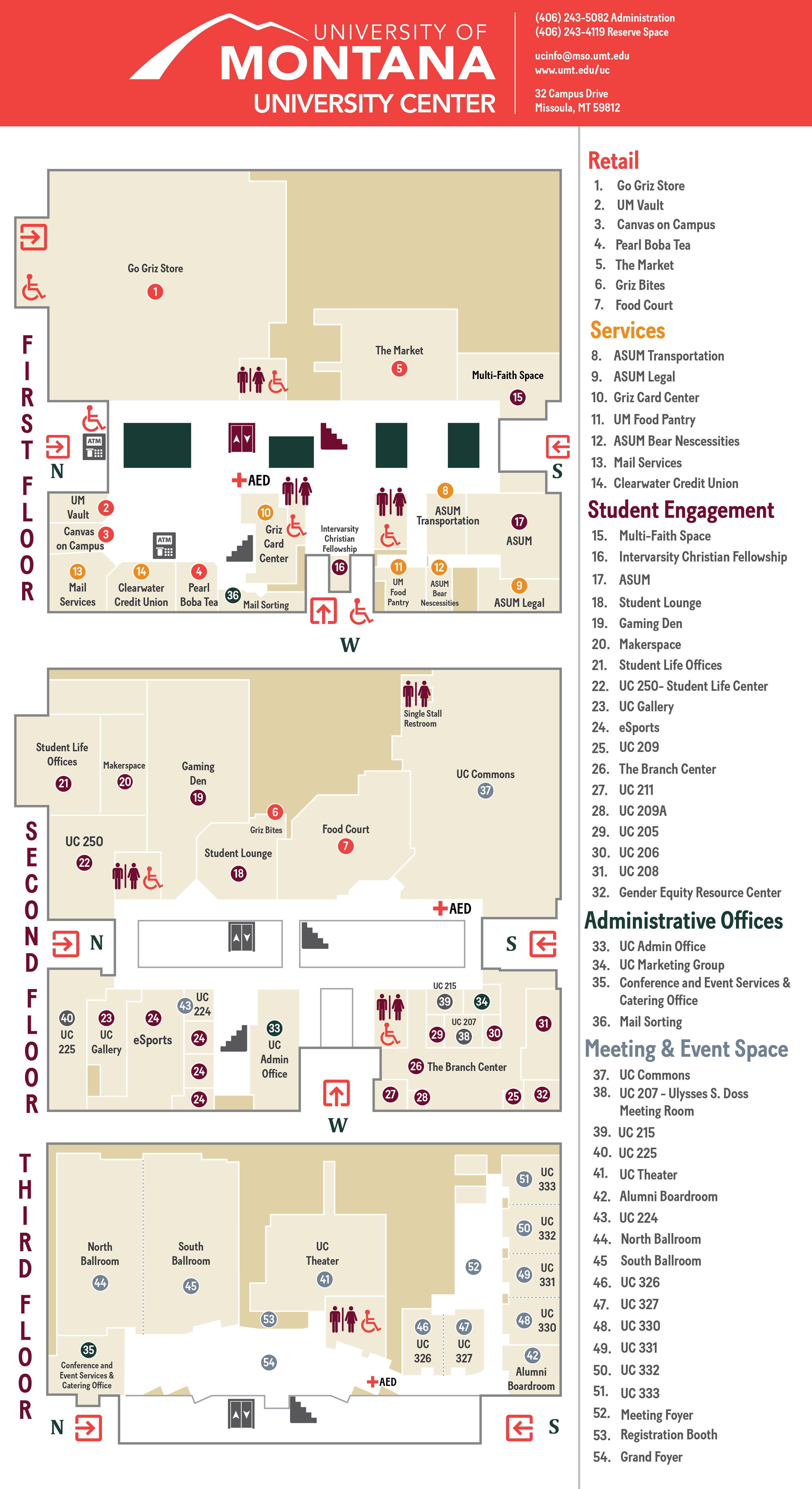 UC Floor Plan