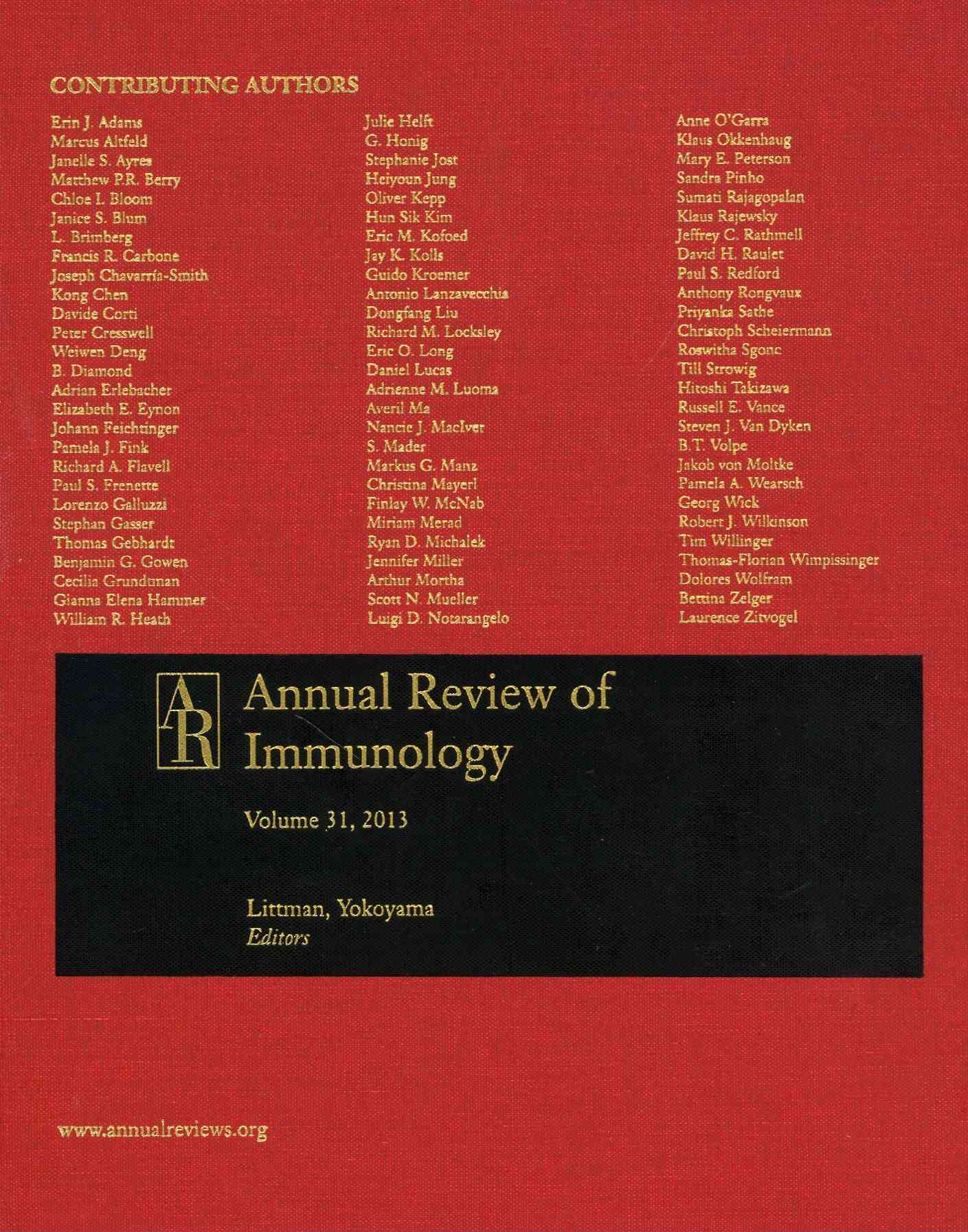 Annual Review of Immunology