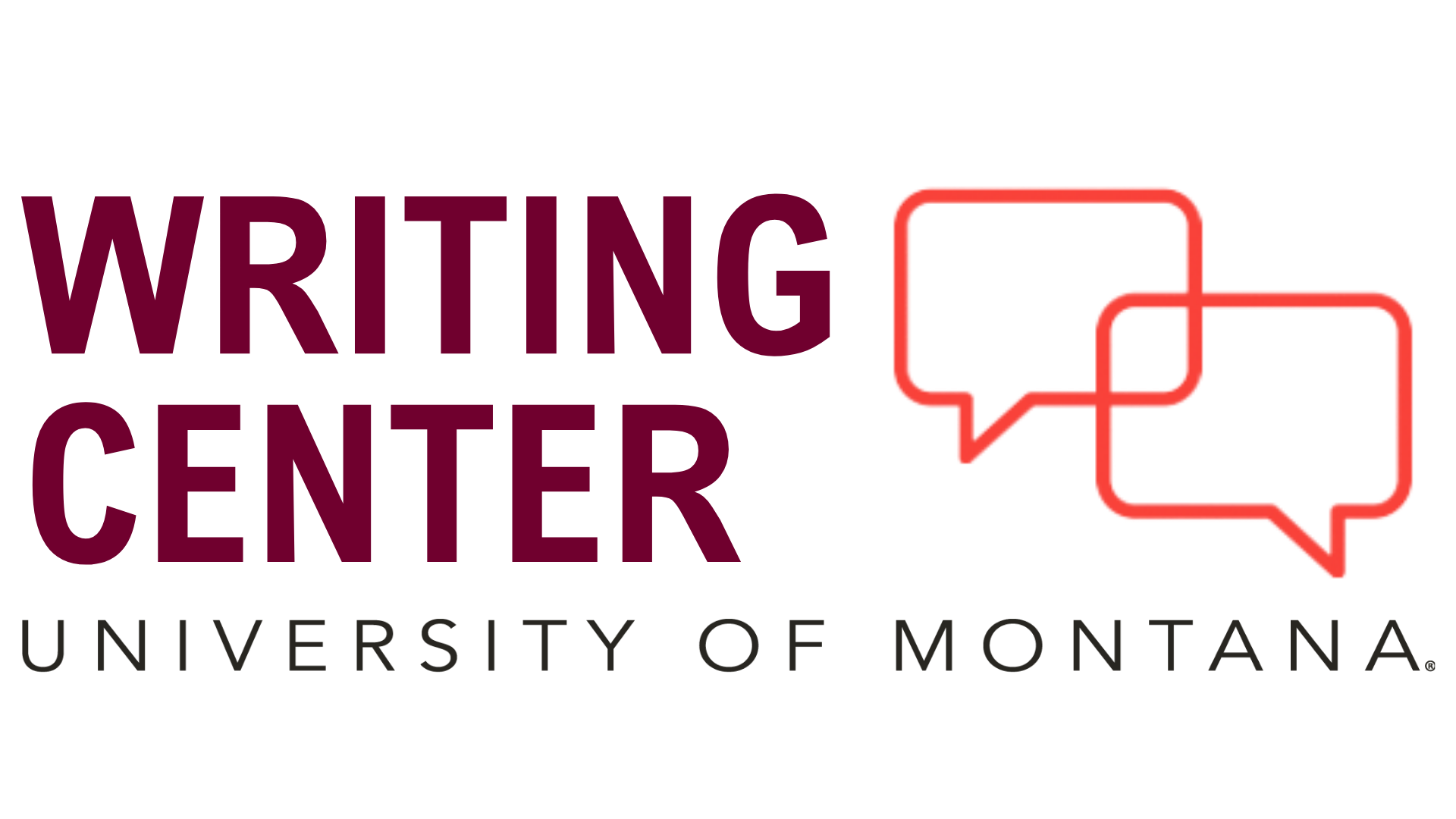 University of Montana Writing Center Logo